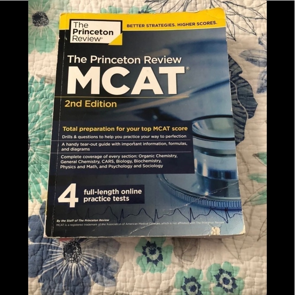 Princeton Review MCAT book